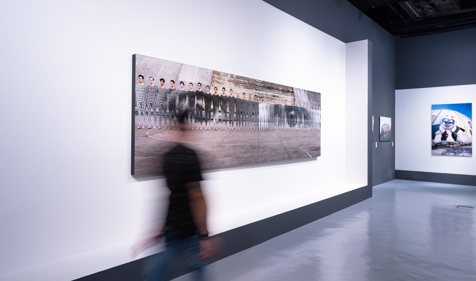 Architectural fabrication, custom installed gallery space with superior finishing
